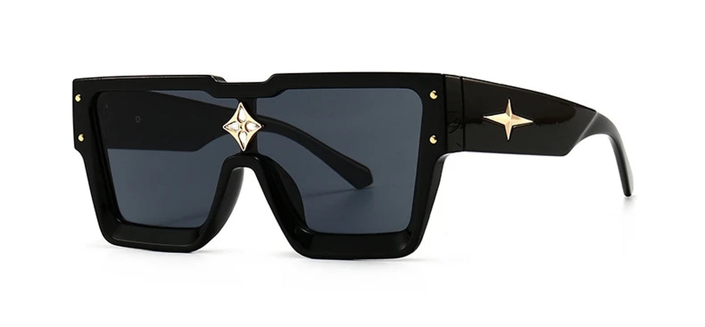 Luxury Square Sunglasses Women Fashion Oversized Grandient Sun Glasses Female Brand Designer High Quality Eyewear Shades Oculos