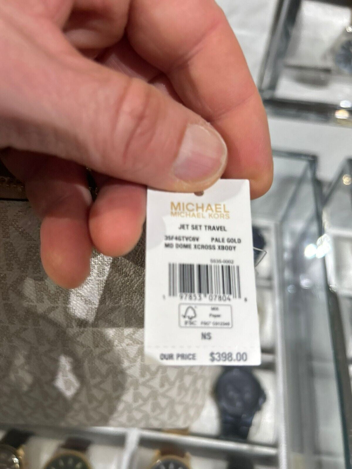 Michael Kors Lady PVC or Leather Crossbody Bag Handbag Messenger Purse Shoulder - Alrickas’ UNIQUE BOUTIQUE