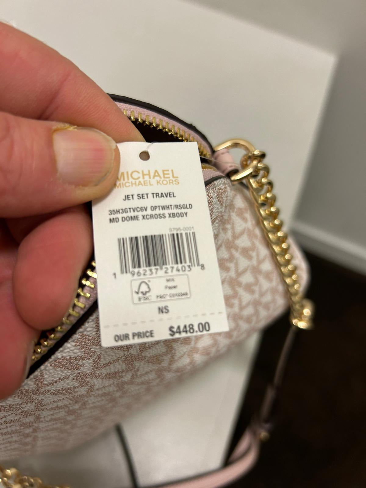 Michael Kors Lady PVC or Leather Crossbody Bag Handbag Messenger Purse Shoulder - Alrickas’ UNIQUE BOUTIQUE