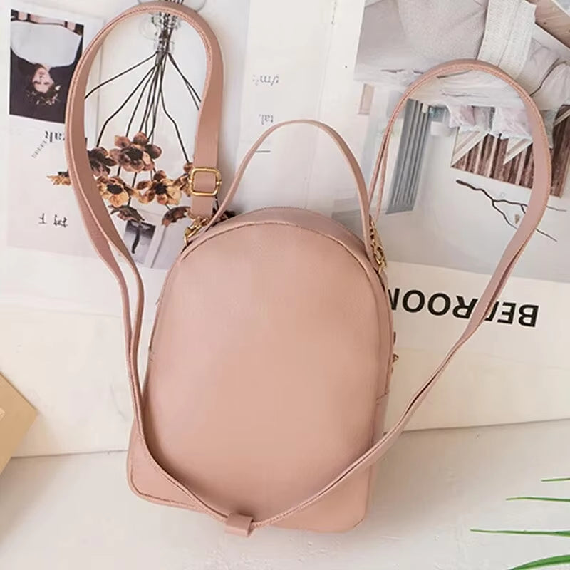 Chic Mini Backpack for Women - Stylish Ins Fashion Handbag & Phone Pack - Alrickas’ UNIQUE BOUTIQUE
