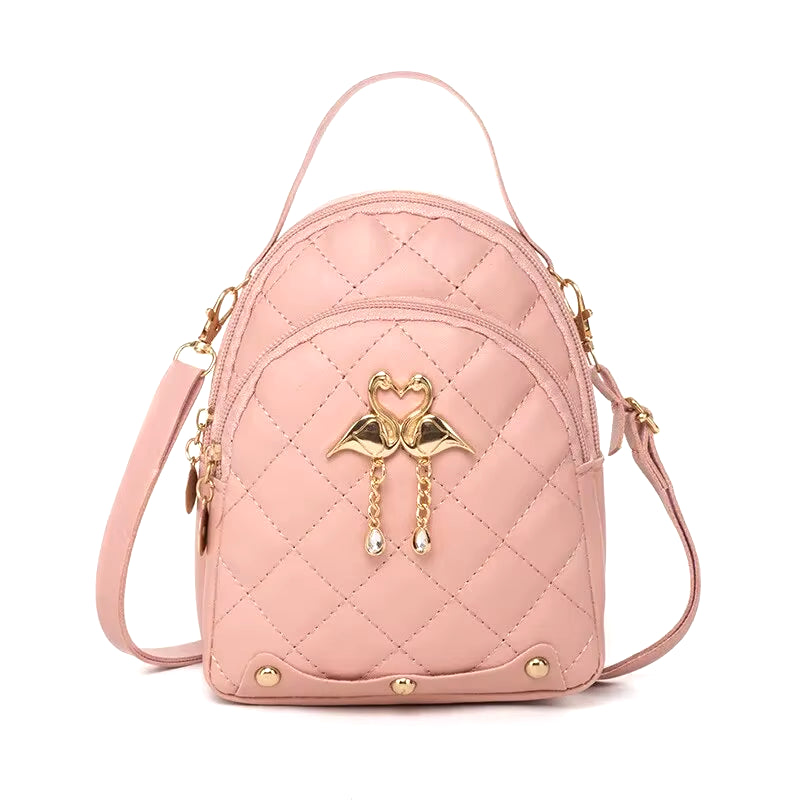 Chic Mini Backpack for Women - Stylish Ins Fashion Handbag & Phone Pack - Alrickas’ UNIQUE BOUTIQUE