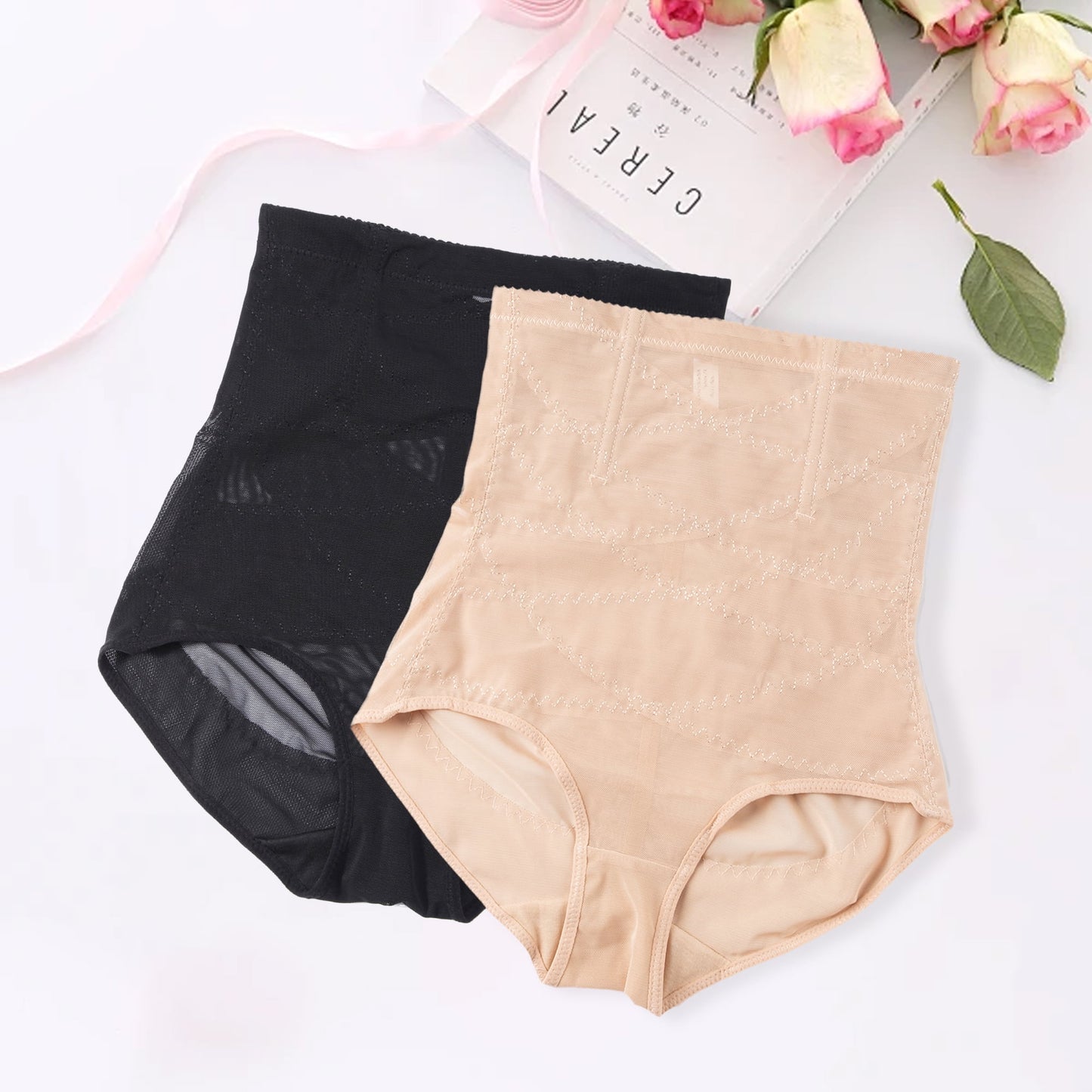 Tummy Control Shapewear Panties for Women High Waisted Body Shaper Slimming Shapewear Underwear Girdle Panty