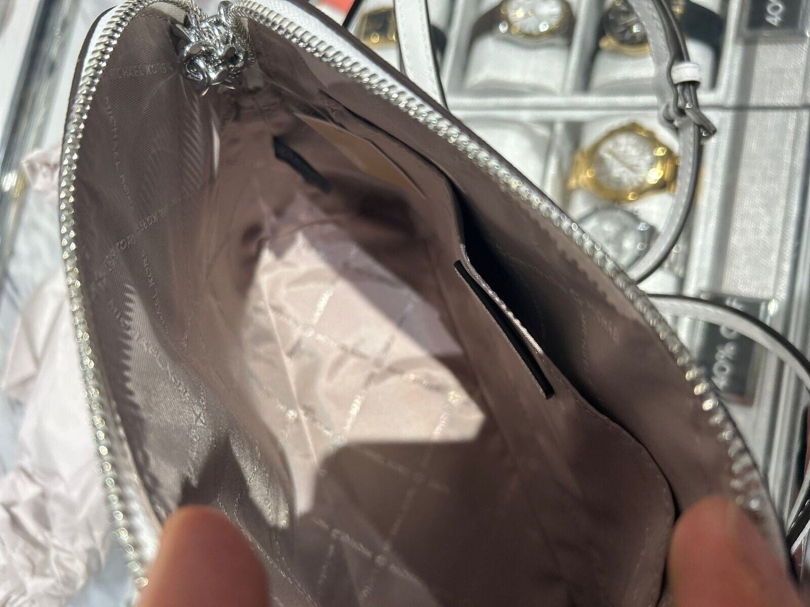 Michael Kors Lady PVC or Leather Crossbody Bag Handbag Messenger Purse Shoulder - Alrickas’ UNIQUE BOUTIQUE