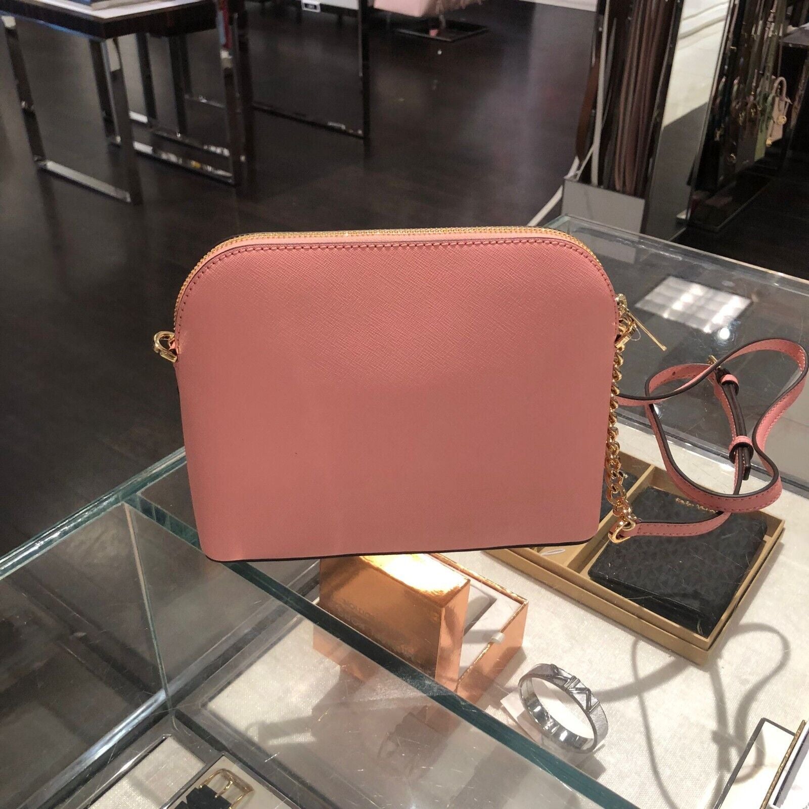 Michael Kors Lady PVC or Leather Crossbody Bag Handbag Messenger Purse Shoulder - Alrickas’ UNIQUE BOUTIQUE