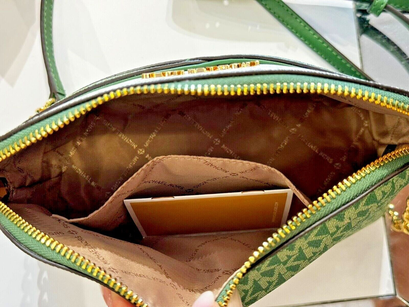 Michael Kors Lady PVC or Leather Crossbody Bag Handbag Messenger Purse Shoulder - Alrickas’ UNIQUE BOUTIQUE