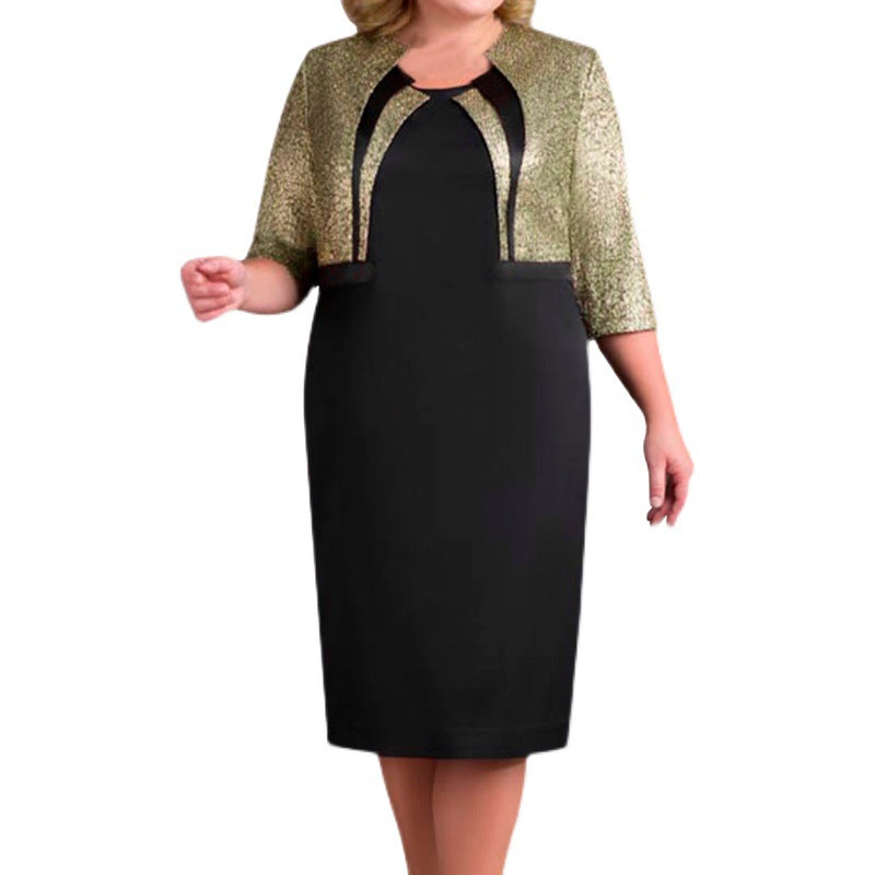 Stylish Plus Size Sleeveless Pullover Dress for Effortless Elegance - Alrickas’ UNIQUE BOUTIQUE