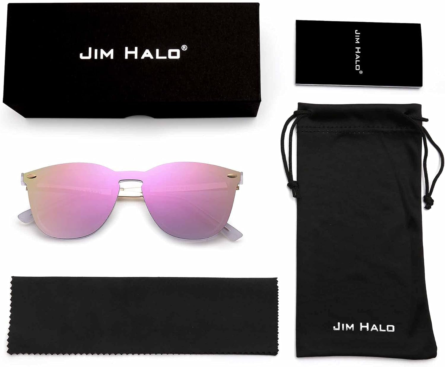 Stylish Rimless Reflective Sunglasses for Trendy Men and Women - Alrickas’ UNIQUE BOUTIQUE