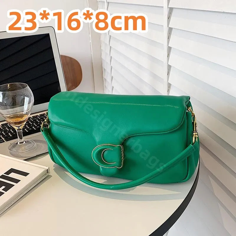 Luxury Soft Leather Crossbody Bag for Women - Designer Cloudy Purse & Mini Wallet in Black - Alrickas’ UNIQUE BOUTIQUE