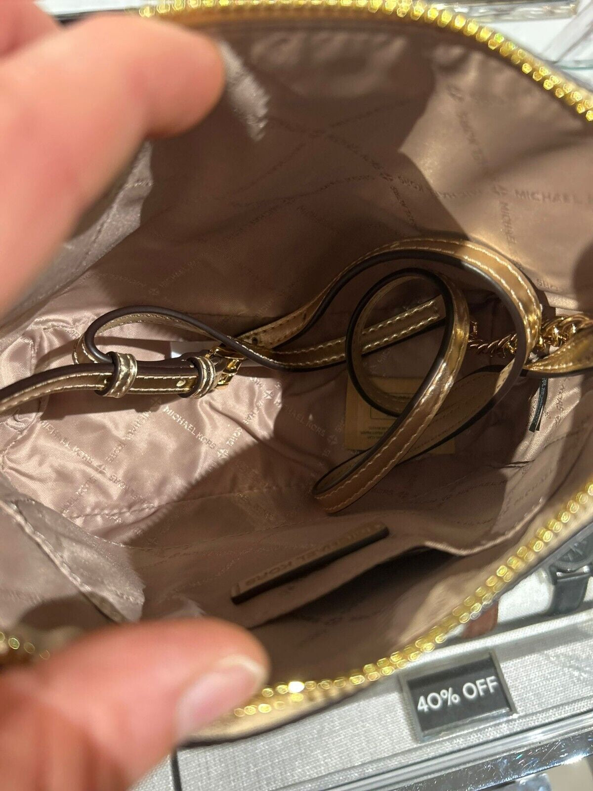 Michael Kors Lady PVC or Leather Crossbody Bag Handbag Messenger Purse Shoulder - Alrickas’ UNIQUE BOUTIQUE