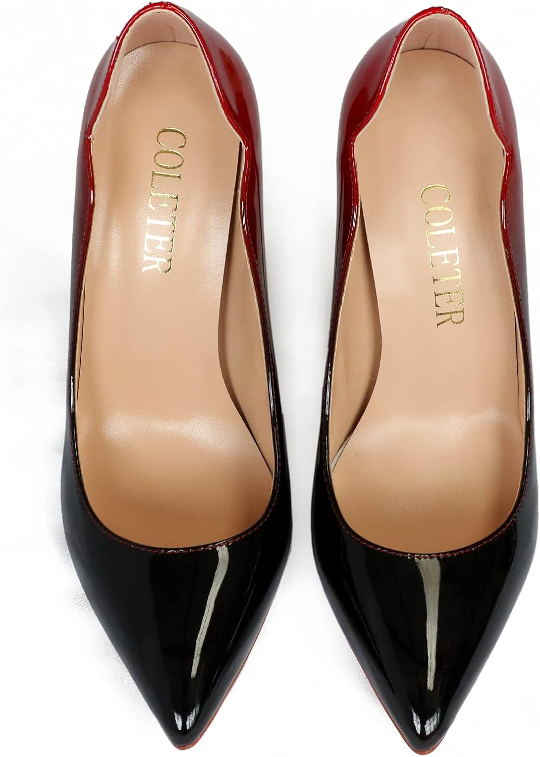 Elegant Women's Patent Leather High Heels - 4.72" Stiletto Pumps for Weddings & Evening Events - Alrickas’ UNIQUE BOUTIQUE