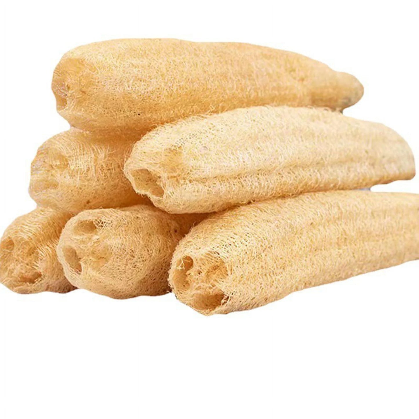 Natural Whole Loofah Exfoliating Body Scrubber Dead Skin Remover Bath Sponge Shower,For Men and Women