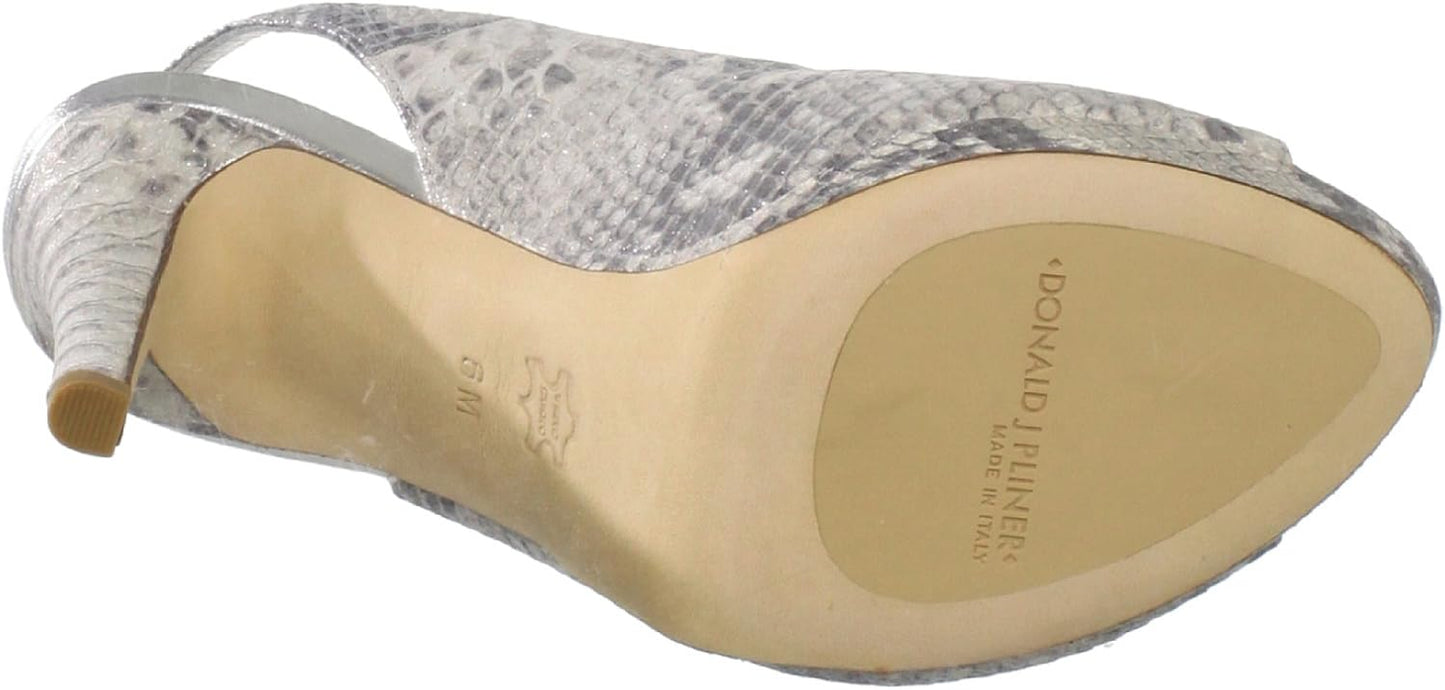 Women'S Allie Slingback Pump Silver (9.5)