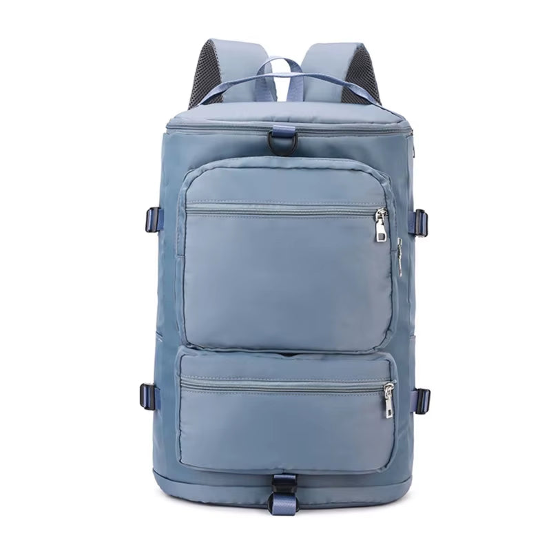 Women Large Travel Backpacks Waterproof Stylish Casual Daypack Bags with Luggage Strap Backpack Ladies Sports Yoga Luggage Bags