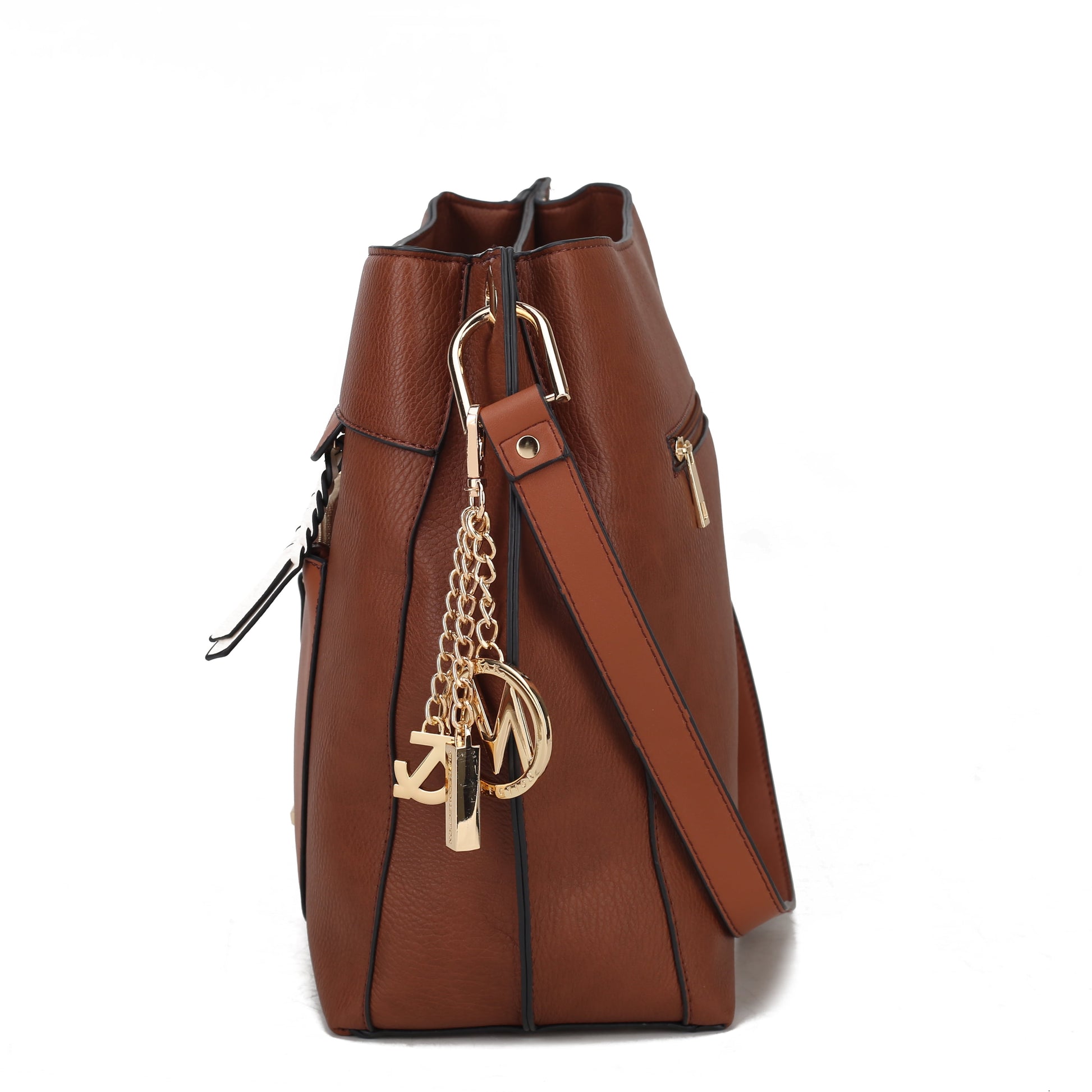 Chic Red Vegan Leather Hobo Bag & Wristlet Wallet Set for Women by Mia K - Stylish Shoulder Purse 2-Piece Collection - Alrickas’ UNIQUE BOUTIQUE