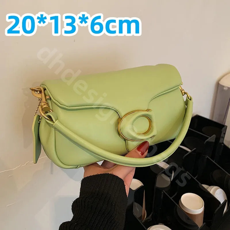 Luxury Soft Leather Crossbody Bag for Women - Designer Cloudy Purse & Mini Wallet in Black - Alrickas’ UNIQUE BOUTIQUE