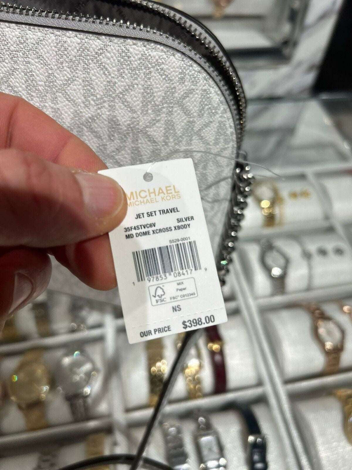 Michael Kors Lady PVC or Leather Crossbody Bag Handbag Messenger Purse Shoulder - Alrickas’ UNIQUE BOUTIQUE