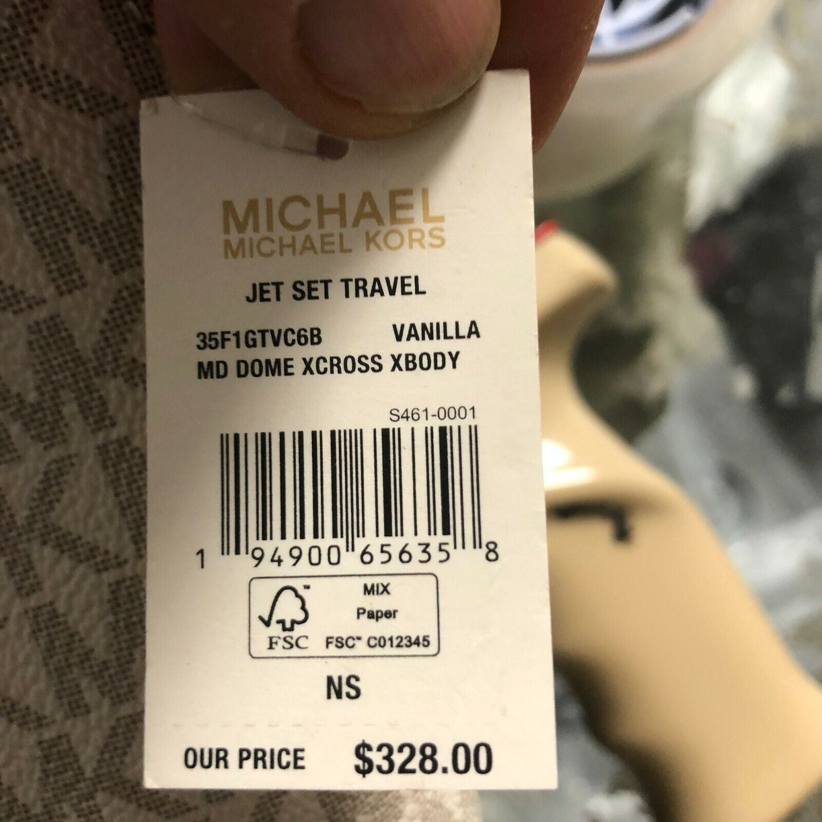 Michael Kors Lady PVC or Leather Crossbody Bag Handbag Messenger Purse Shoulder - Alrickas’ UNIQUE BOUTIQUE