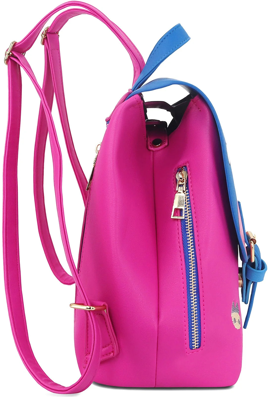 Anime Backpack Tony Tony Chopper Women Pink Mini Synthetic Leather Backpack