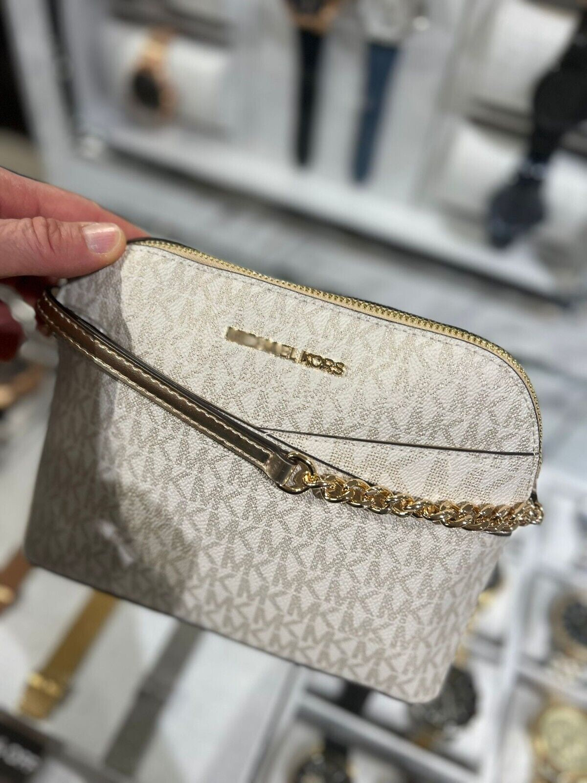 Michael Kors Lady PVC or Leather Crossbody Bag Handbag Messenger Purse Shoulder - Alrickas’ UNIQUE BOUTIQUE