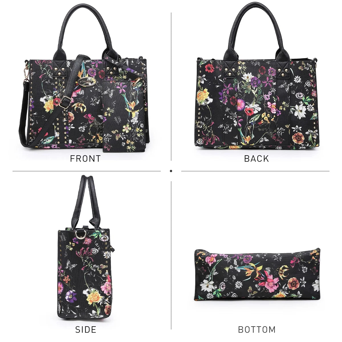 Stylish 3-Piece Women's Handbag Set - Tote, Shoulder Bag & Briefcase for Work and Everyday Use - Alrickas’ UNIQUE BOUTIQUE