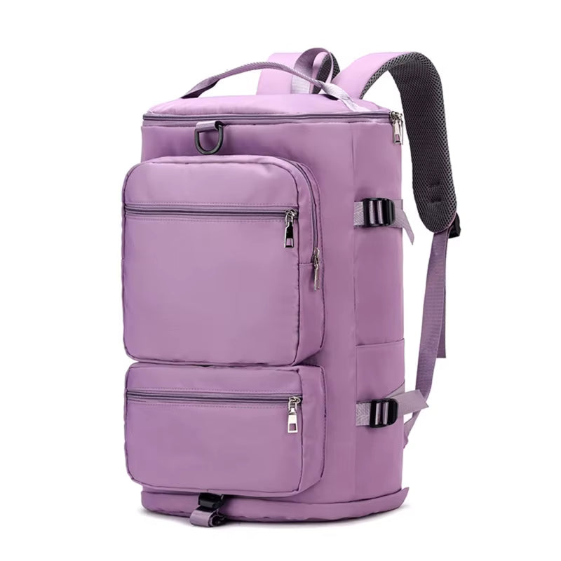 Stylish Waterproof Large Travel Backpack for Women - Casual Daypack with Luggage Strap, Perfect for Sports and Yoga - Alrickas’ UNIQUE BOUTIQUE