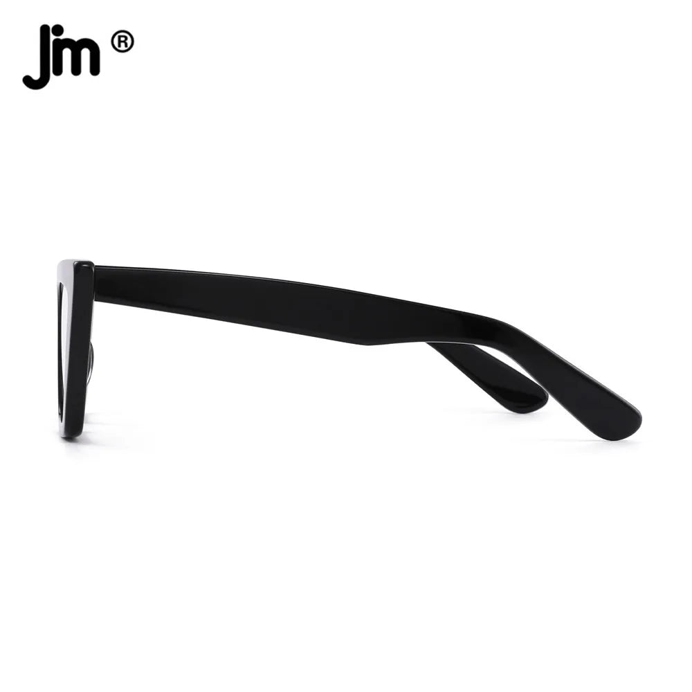 Acetate Frame Cat Eye Blue Light Glasses Women Brand Designer Square Computer Clear Fake Glasses