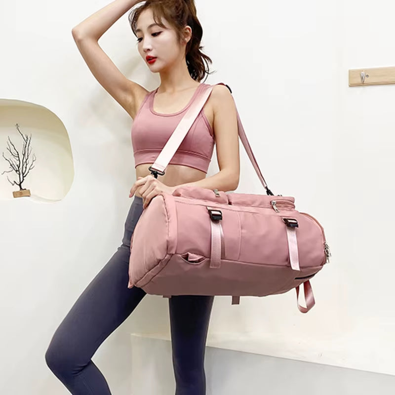 Stylish Waterproof Large Travel Backpack for Women - Casual Daypack with Luggage Strap, Perfect for Sports and Yoga - Alrickas’ UNIQUE BOUTIQUE