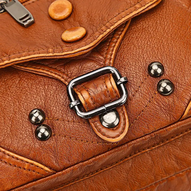 New Fashion High Quality Woman Messenger Bag Luxury Soft Leather Handbags Women'S Bags Designer Famous Brand Women Shoulder Tote
