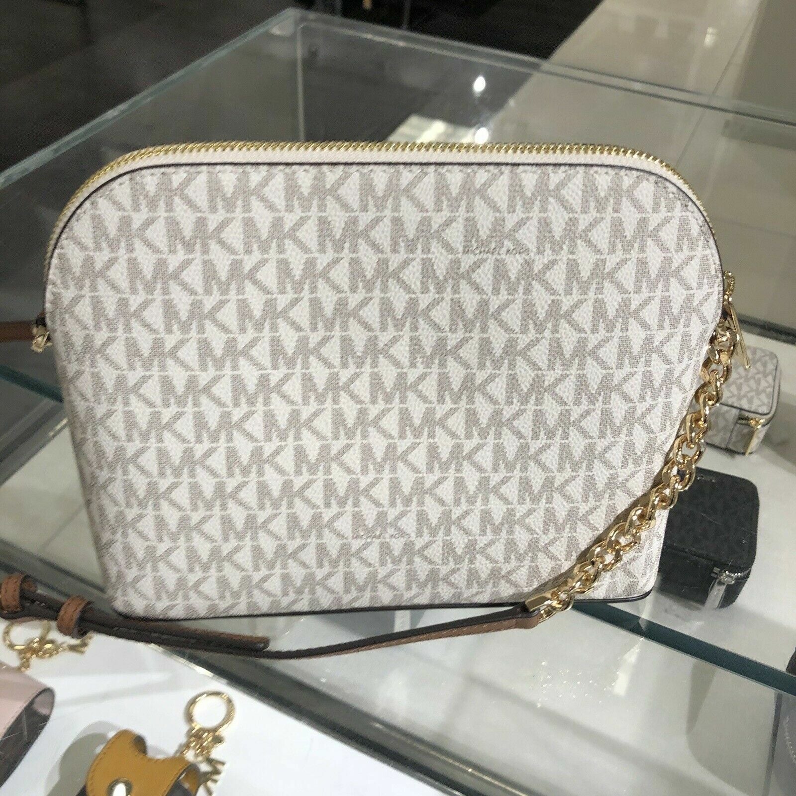 Michael Kors Lady PVC or Leather Crossbody Bag Handbag Messenger Purse Shoulder - Alrickas’ UNIQUE BOUTIQUE