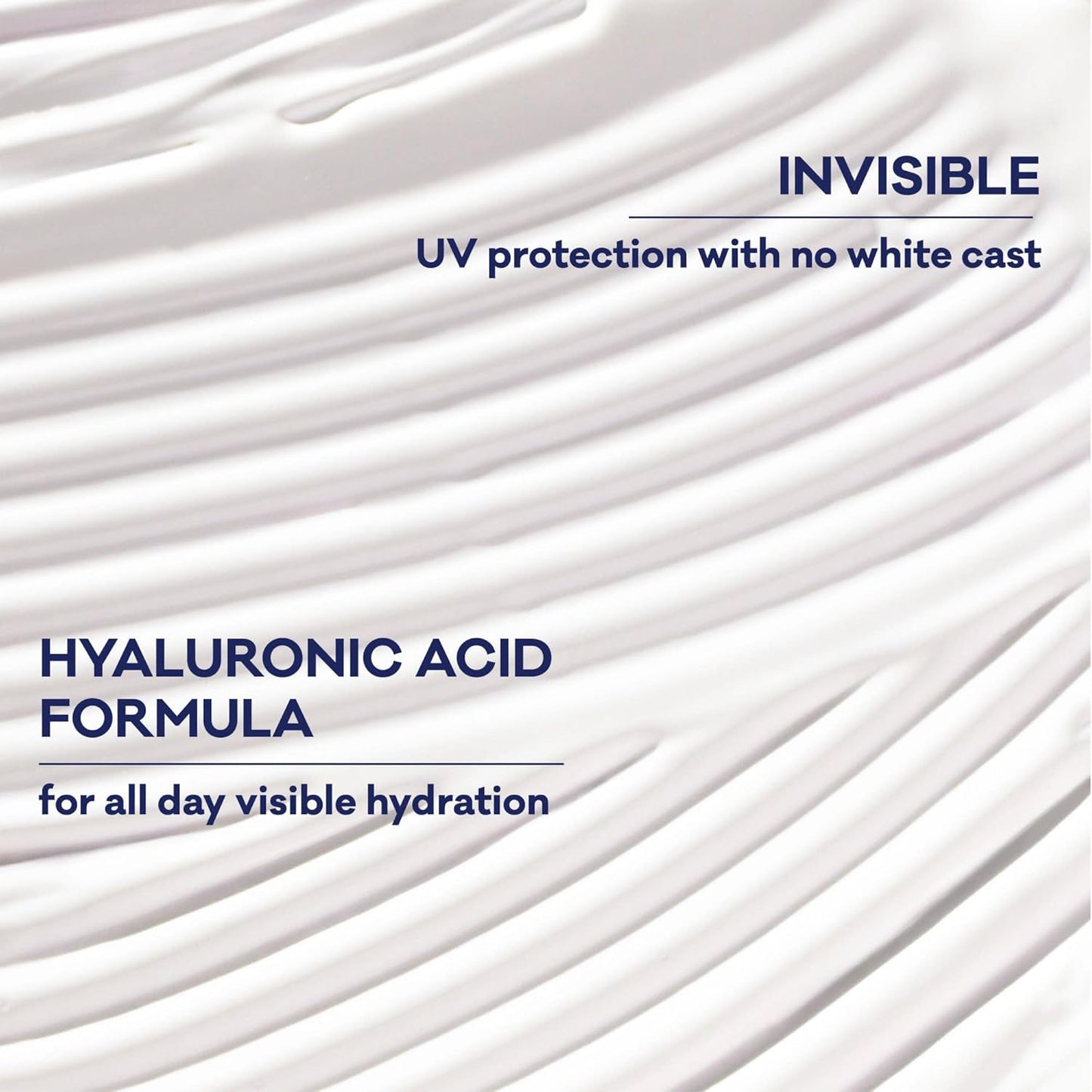 UV Aqua Rich Daily Hydrating Facial Moisturizer with SPF 50 | Oil Free Sunscreen & Primer for Makeup with Hyaluronic Acid, No White Cast, Non-Comedogenic, for Sensitive Skin, PA++++, 1.7 Oz