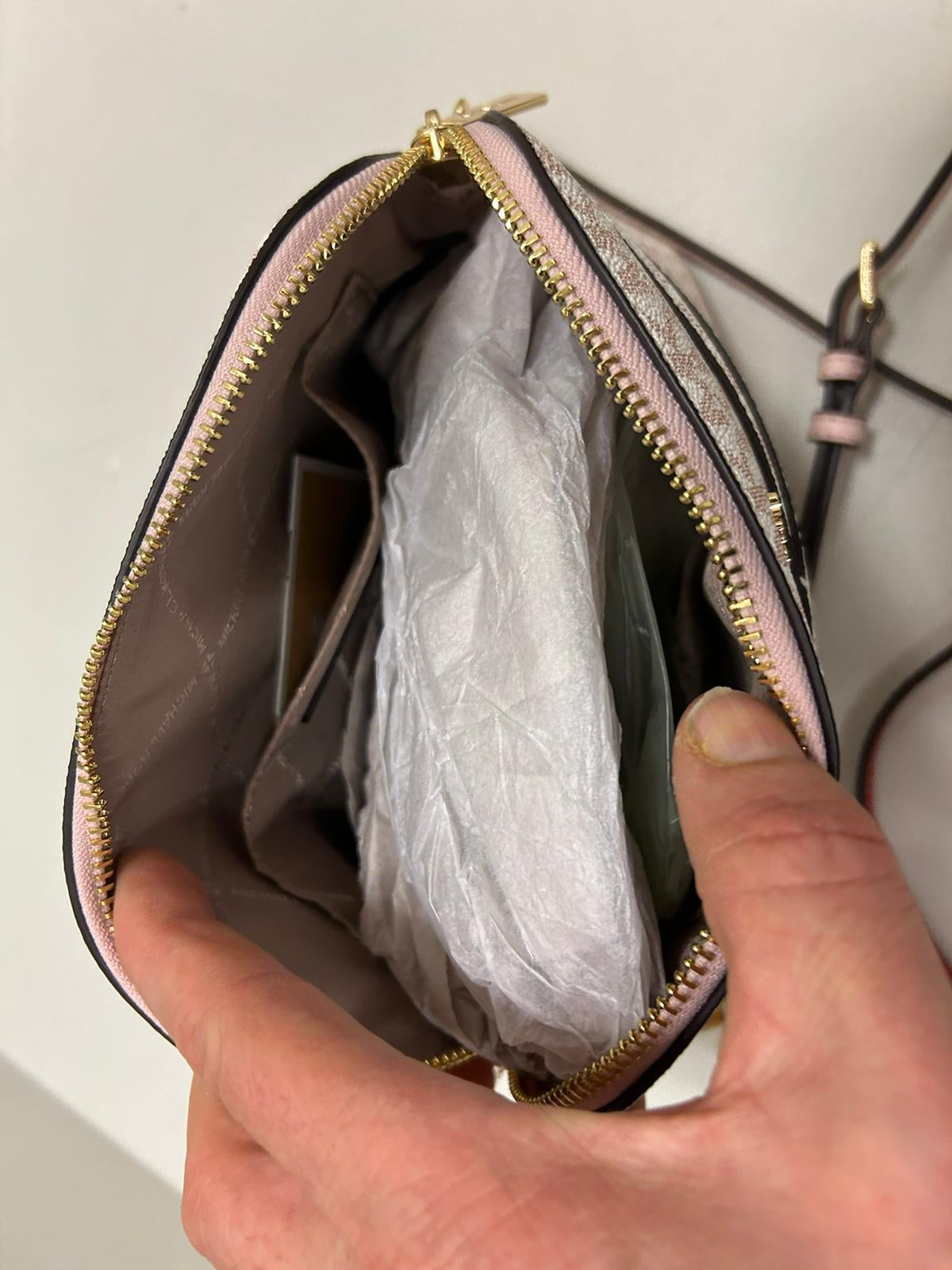 Michael Kors Lady PVC or Leather Crossbody Bag Handbag Messenger Purse Shoulder - Alrickas’ UNIQUE BOUTIQUE