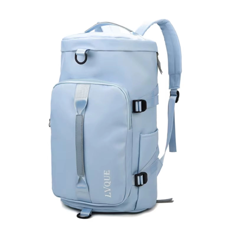 Women Large Travel Backpacks Waterproof Stylish Casual Daypack Bags with Luggage Strap Backpack Ladies Sports Yoga Luggage Bags