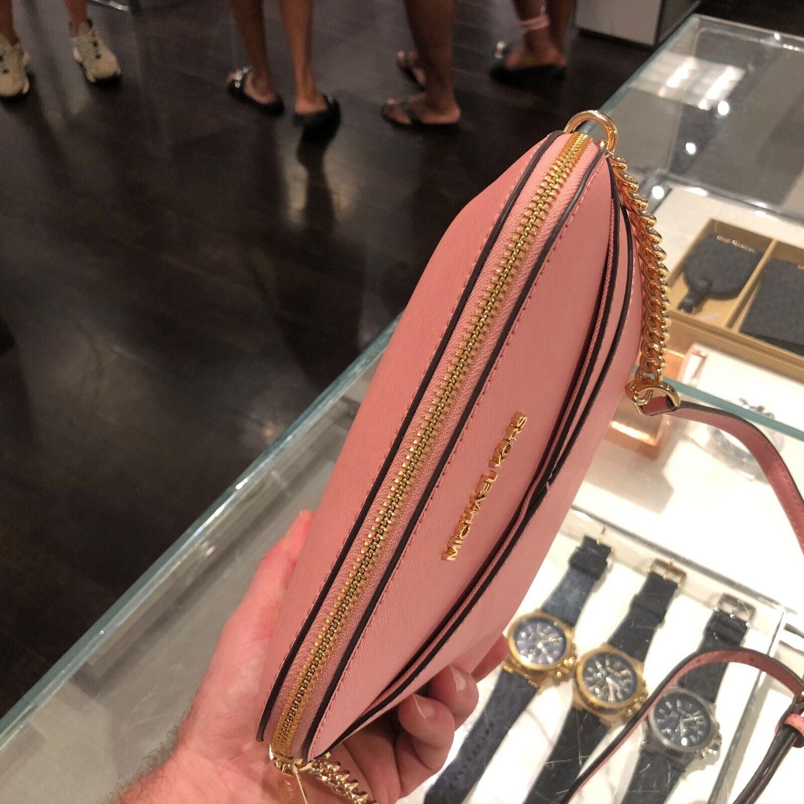 Michael Kors Lady PVC or Leather Crossbody Bag Handbag Messenger Purse Shoulder - Alrickas’ UNIQUE BOUTIQUE