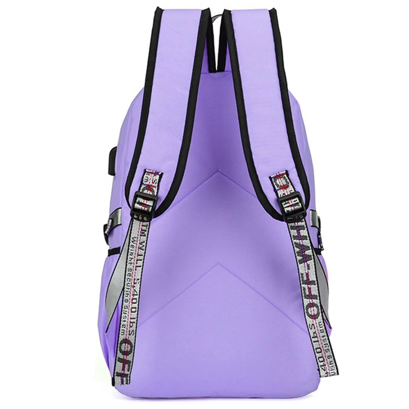 Stylish Waterproof Teenage Backpack with Anti-Theft Lock & USB Port - Perfect for School, College & Daily Use! - Alrickas’ UNIQUE BOUTIQUE