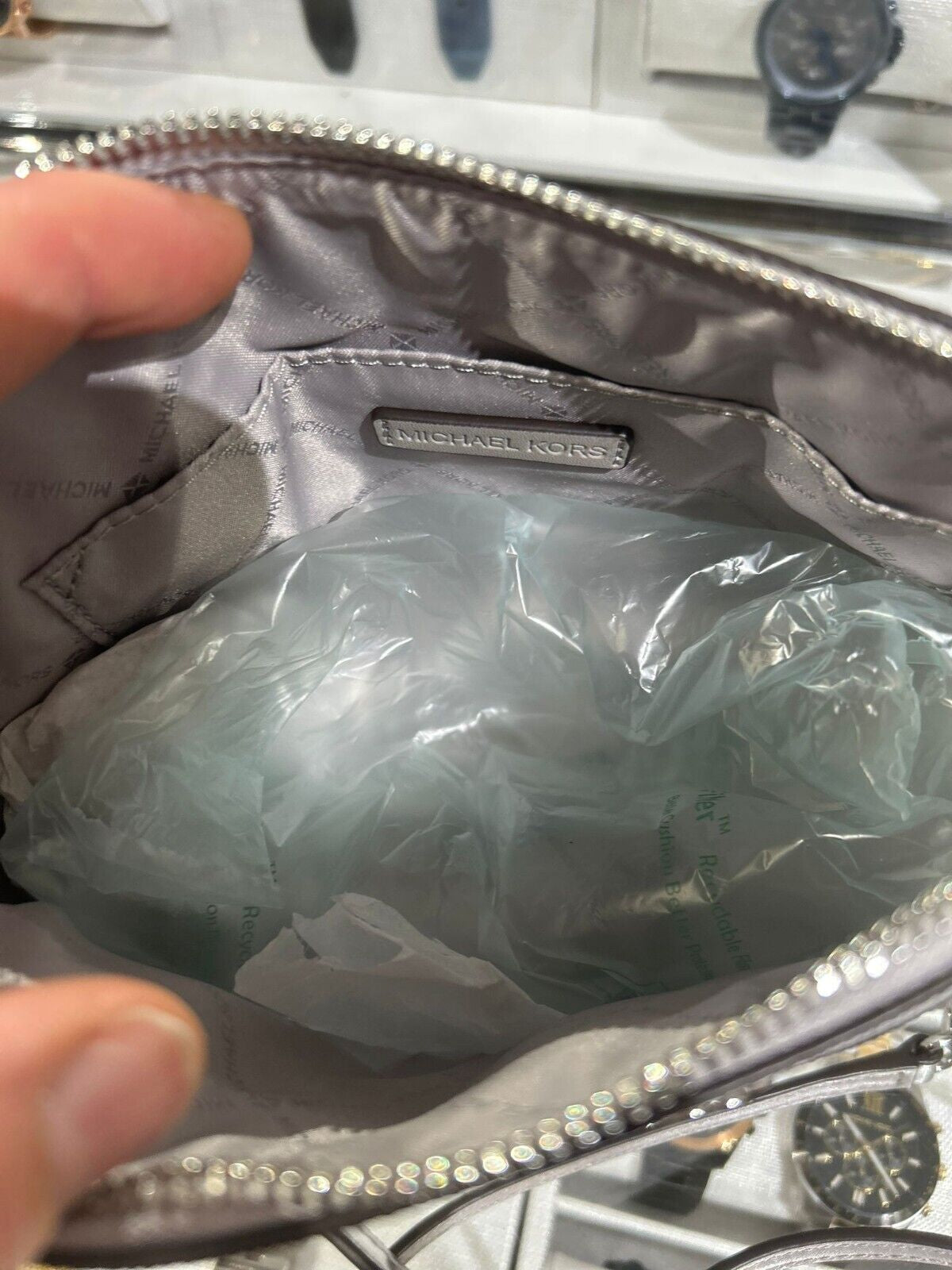 Michael Kors Lady PVC or Leather Crossbody Bag Handbag Messenger Purse Shoulder - Alrickas’ UNIQUE BOUTIQUE