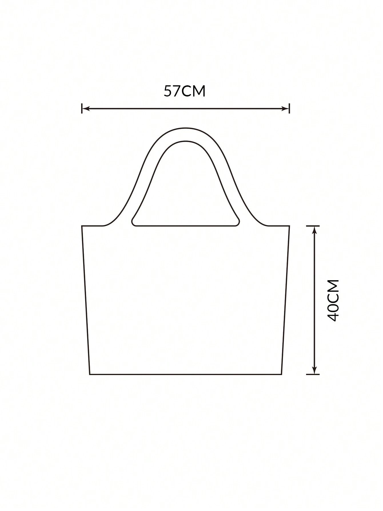 SUPERMAN X Superman Print Fashionable Black Tote Bag