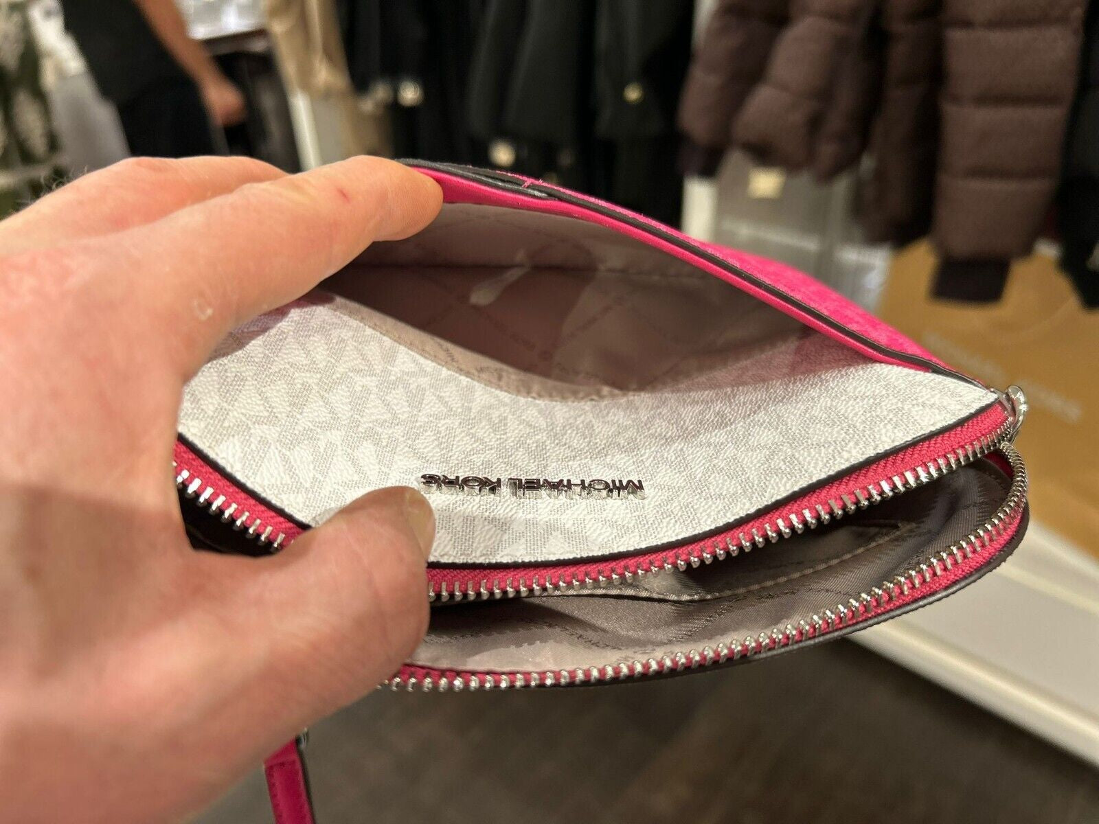 Michael Kors Lady PVC or Leather Crossbody Bag Handbag Messenger Purse Shoulder - Alrickas’ UNIQUE BOUTIQUE