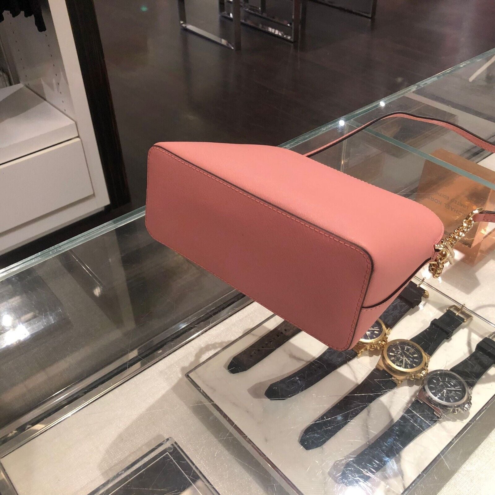 Michael Kors Lady PVC or Leather Crossbody Bag Handbag Messenger Purse Shoulder - Alrickas’ UNIQUE BOUTIQUE