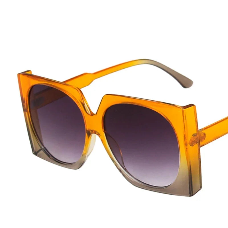 Square Oversized Sunglasses Women 2023 Glasses Women Luxury Eyeglasses Women/Men Brand Designer Gafas De Sol De Mujer