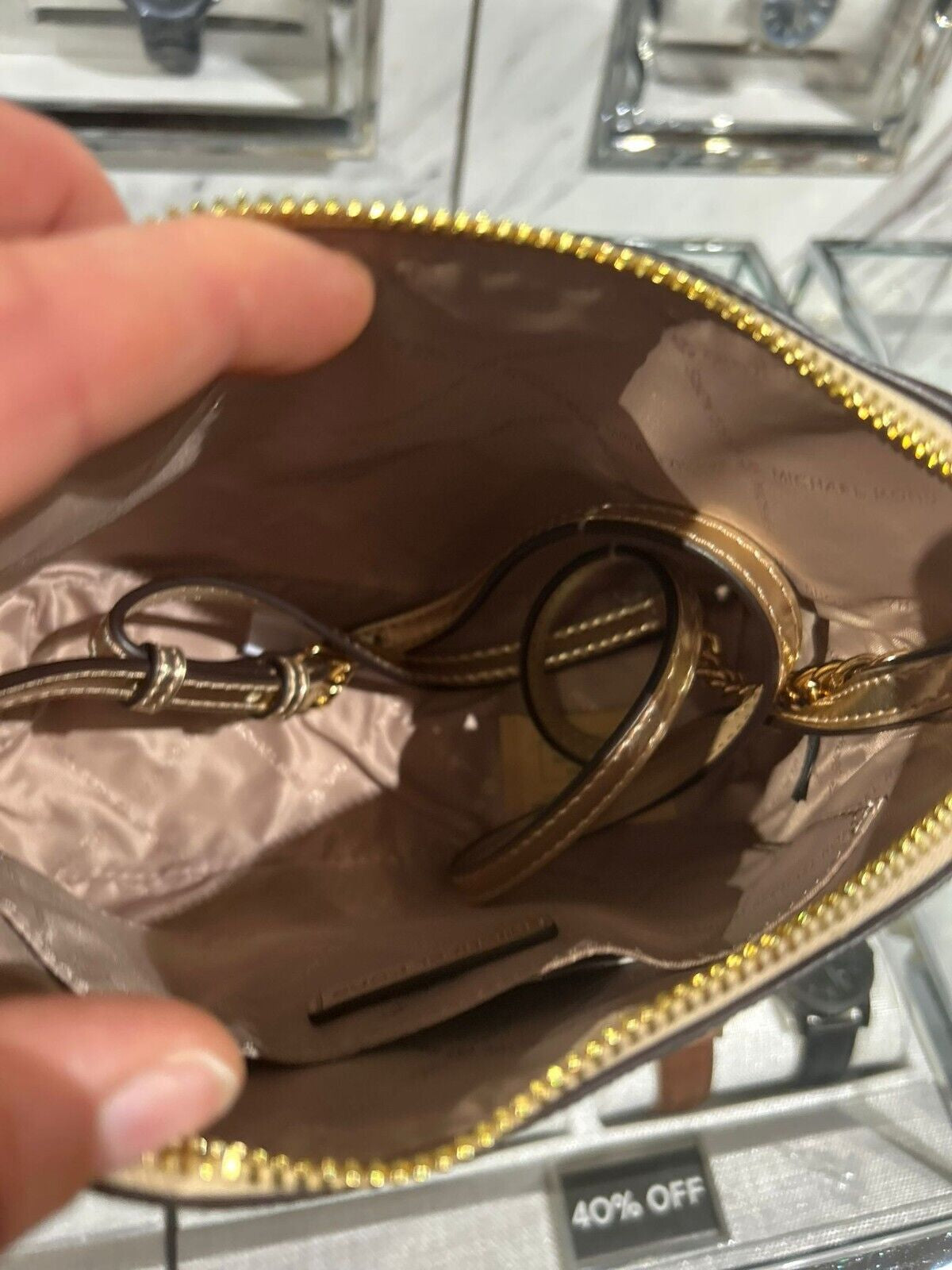 Michael Kors Lady PVC or Leather Crossbody Bag Handbag Messenger Purse Shoulder - Alrickas’ UNIQUE BOUTIQUE