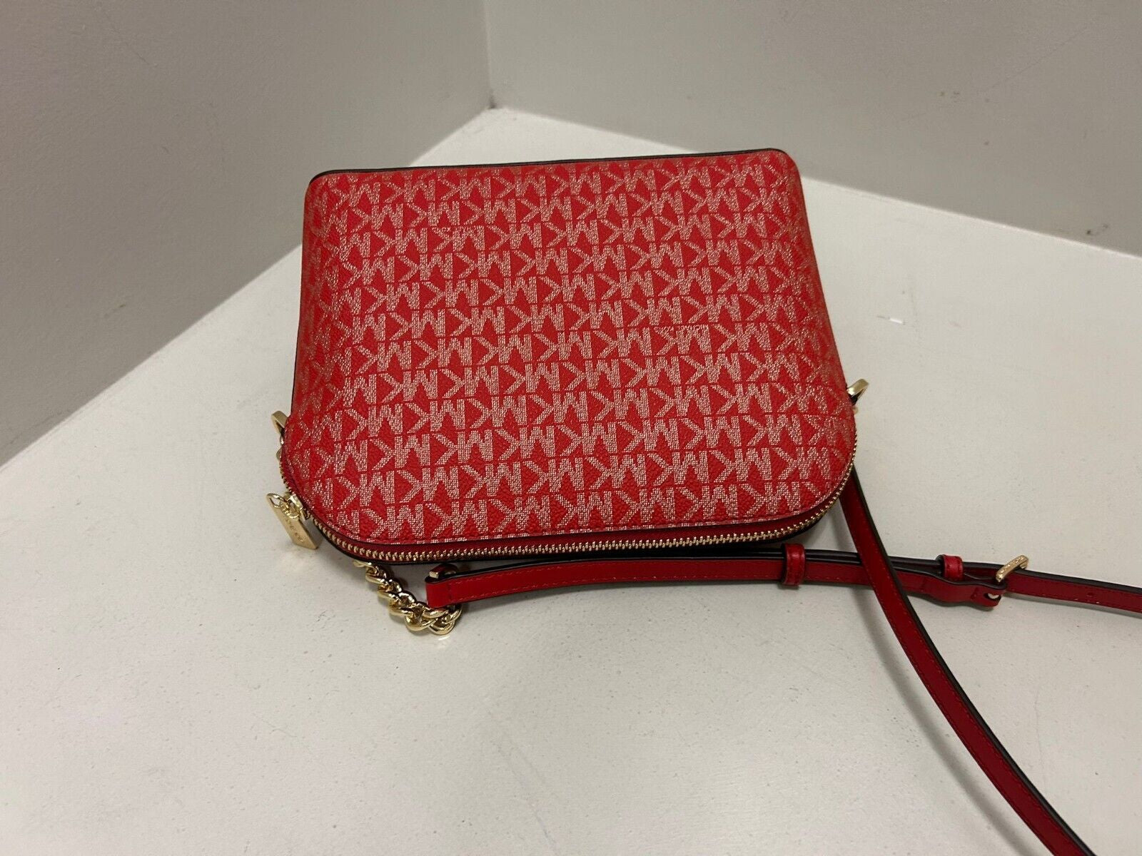 Michael Kors Lady PVC or Leather Crossbody Bag Handbag Messenger Purse Shoulder - Alrickas’ UNIQUE BOUTIQUE