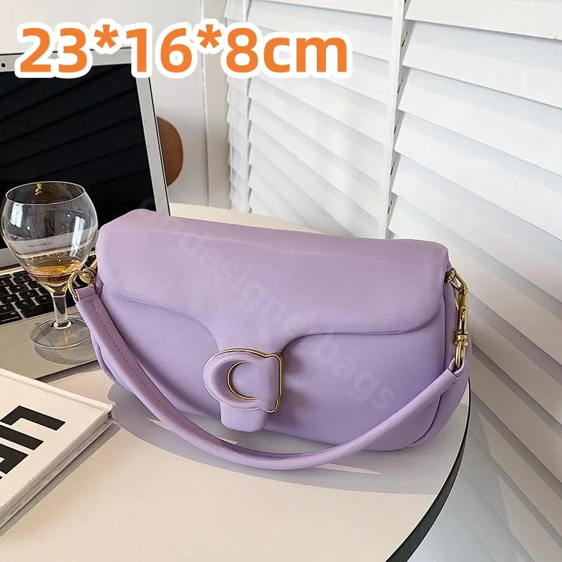 Luxury Soft Leather Crossbody Bag for Women - Designer Cloudy Purse & Mini Wallet in Black - Alrickas’ UNIQUE BOUTIQUE