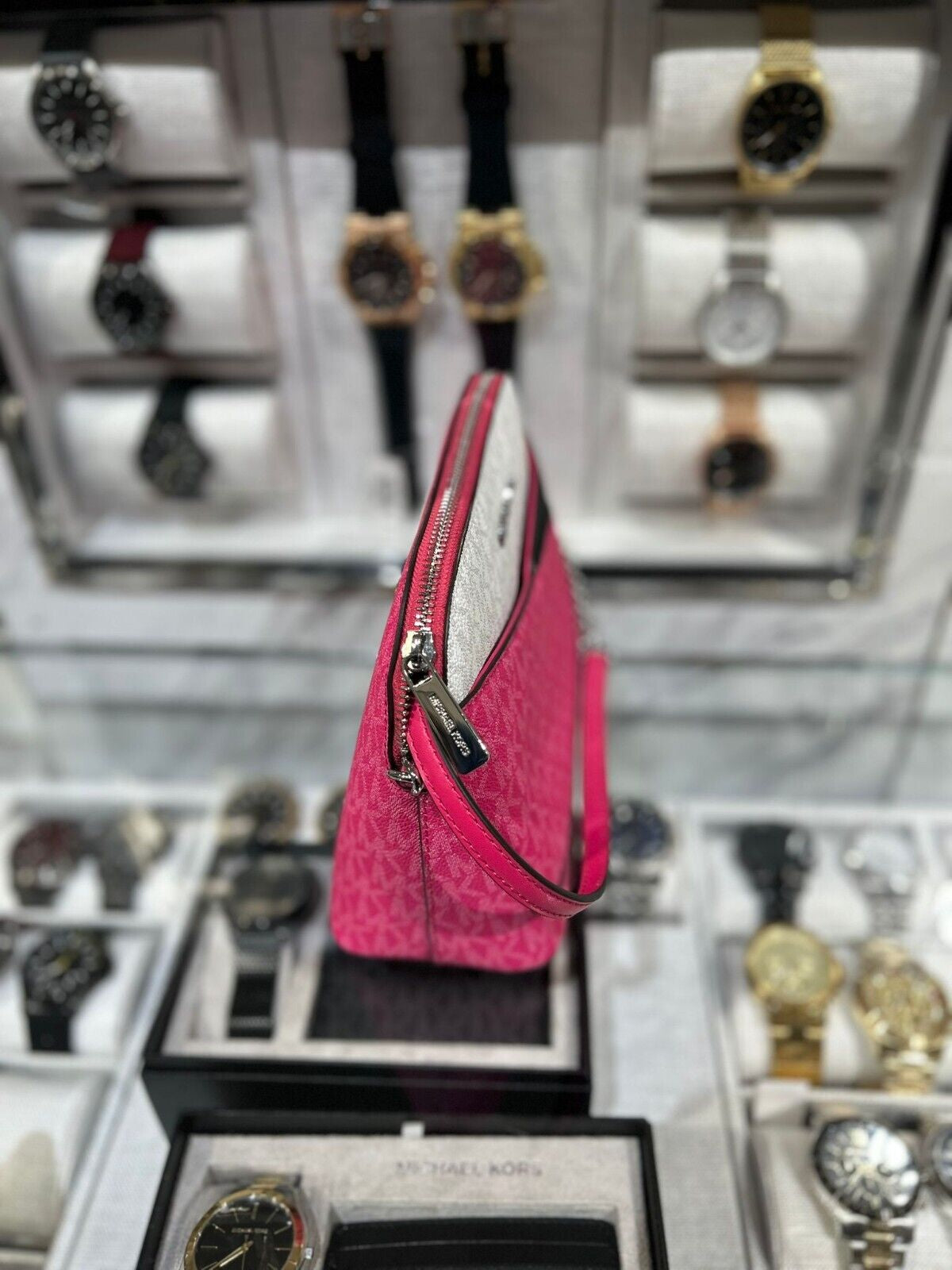 Michael Kors Lady PVC or Leather Crossbody Bag Handbag Messenger Purse Shoulder - Alrickas’ UNIQUE BOUTIQUE