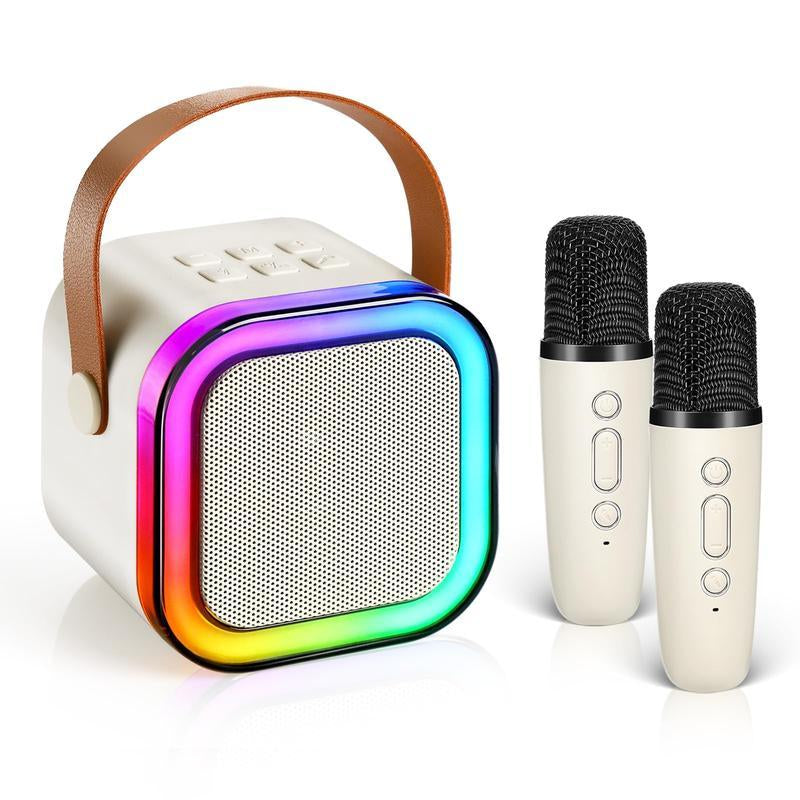 Ultimate Portable Mini Karaoke Machine with 2 Wireless Microphones - The Perfect Birthday Gift for Kids 4-12, Great for Family Fun and TikTok! - Alrickas’ UNIQUE BOUTIQUE