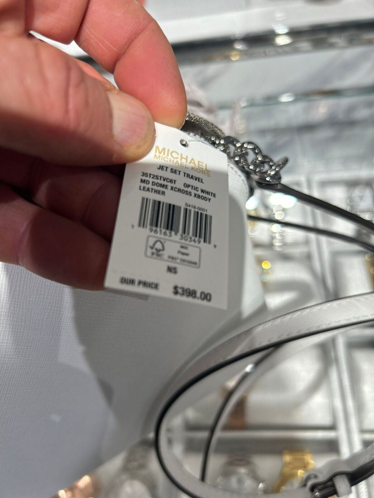 Michael Kors Lady PVC or Leather Crossbody Bag Handbag Messenger Purse Shoulder - Alrickas’ UNIQUE BOUTIQUE