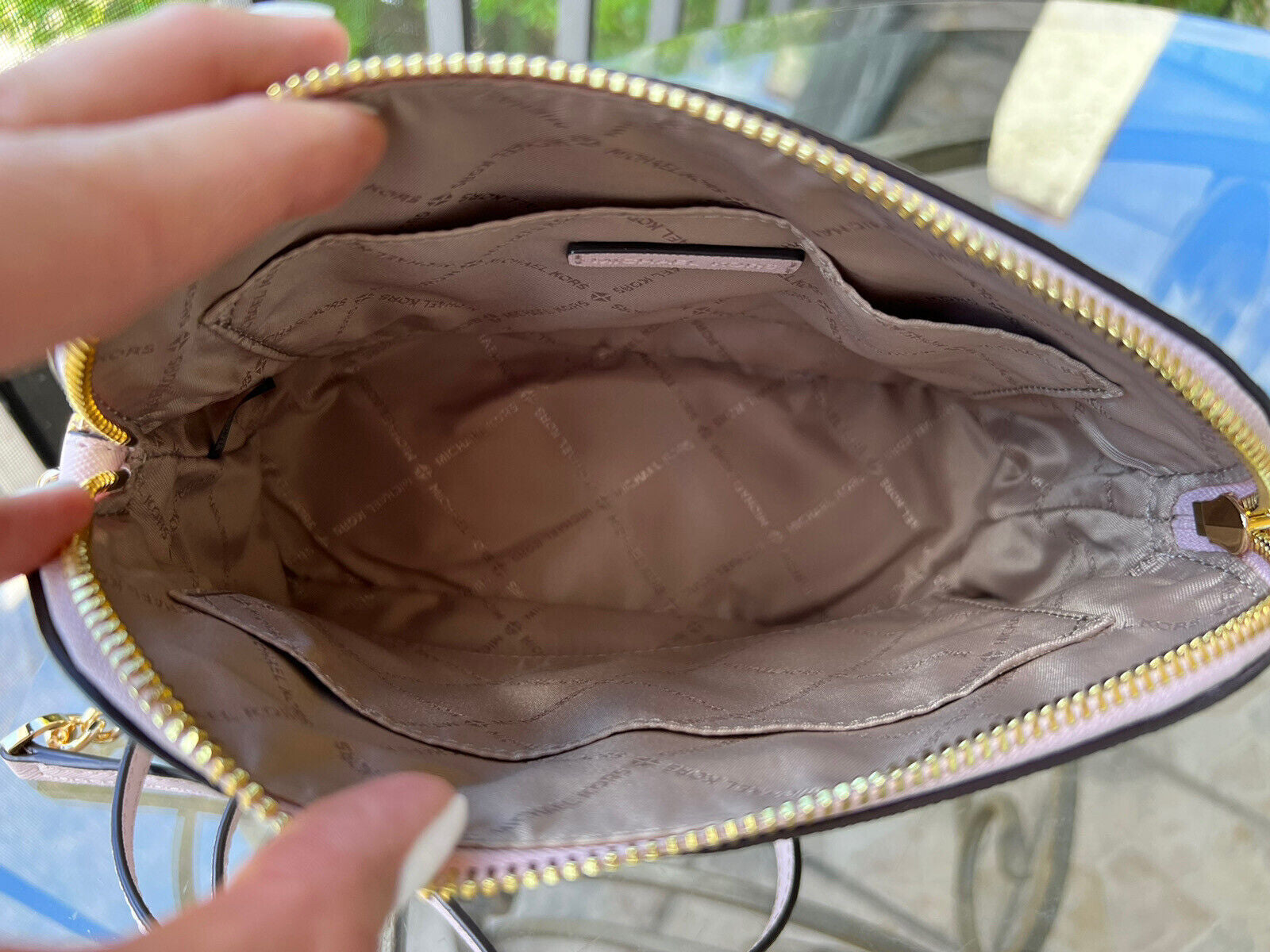 Michael Kors Lady PVC or Leather Crossbody Bag Handbag Messenger Purse Shoulder - Alrickas’ UNIQUE BOUTIQUE