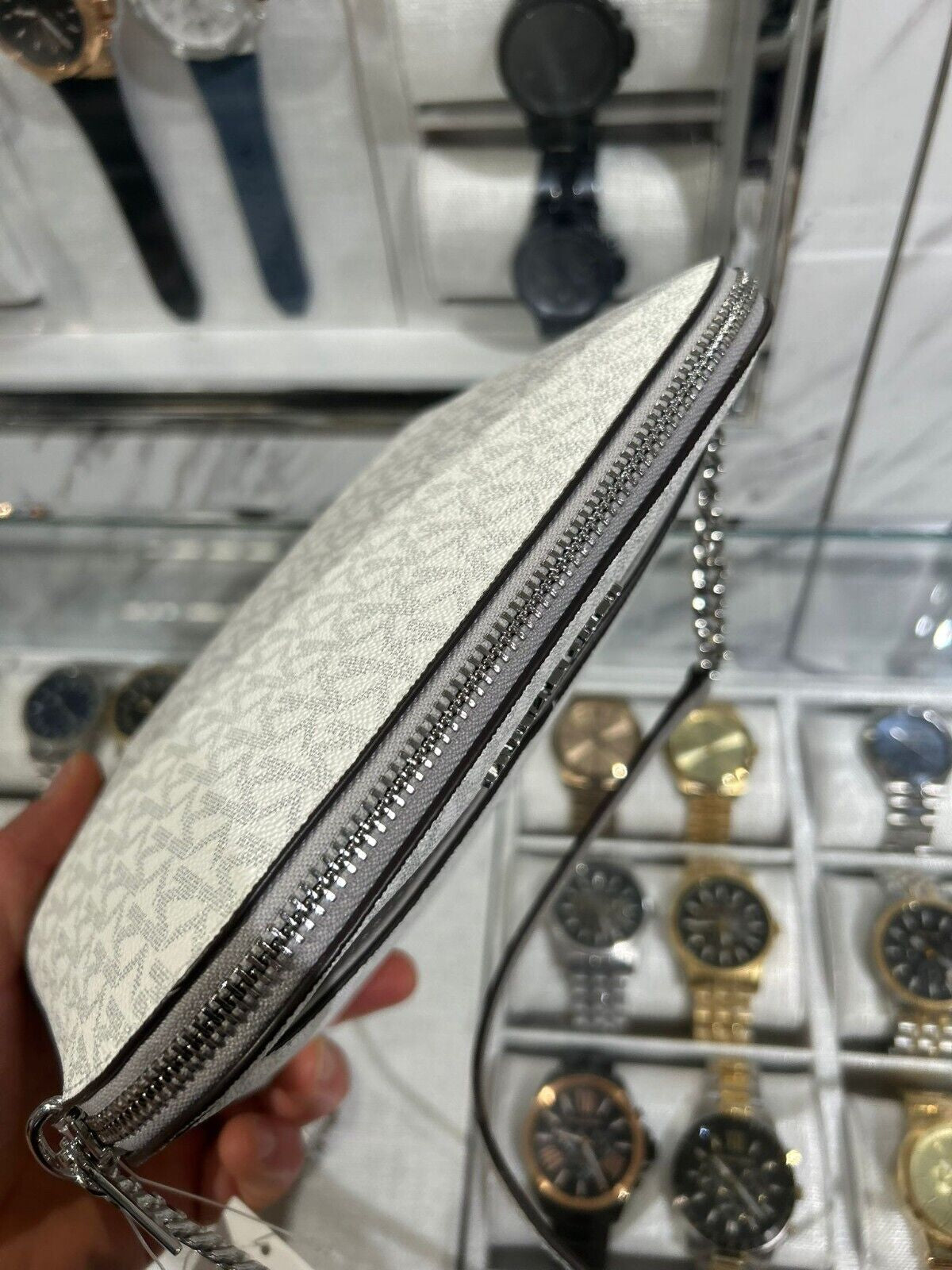 Michael Kors Lady PVC or Leather Crossbody Bag Handbag Messenger Purse Shoulder - Alrickas’ UNIQUE BOUTIQUE