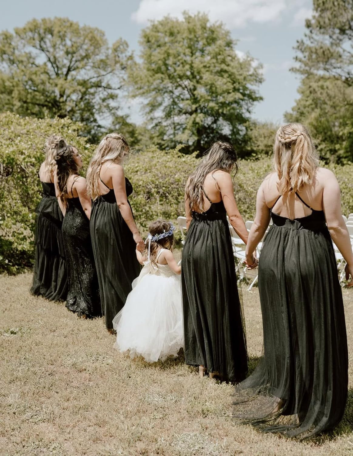 Elegant Deep V Neck Split Maxi Dress for Women - Perfect for Cocktail Parties and Bridesmaids - Alrickas’ UNIQUE BOUTIQUE