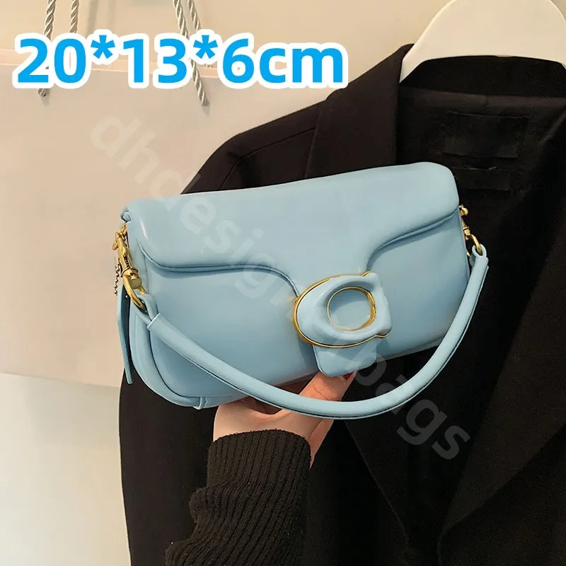 Luxury Soft Leather Crossbody Bag for Women - Designer Cloudy Purse & Mini Wallet in Black - Alrickas’ UNIQUE BOUTIQUE