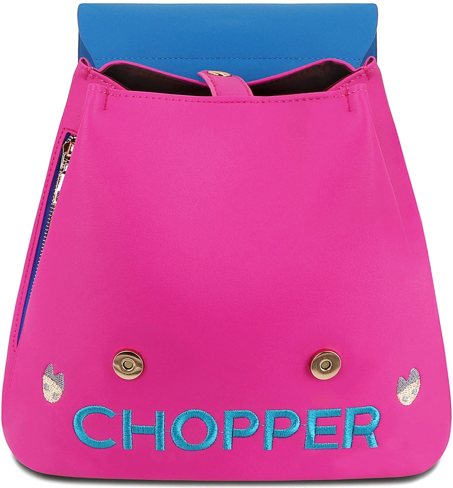 Anime Backpack Tony Tony Chopper Women Pink Mini Synthetic Leather Backpack